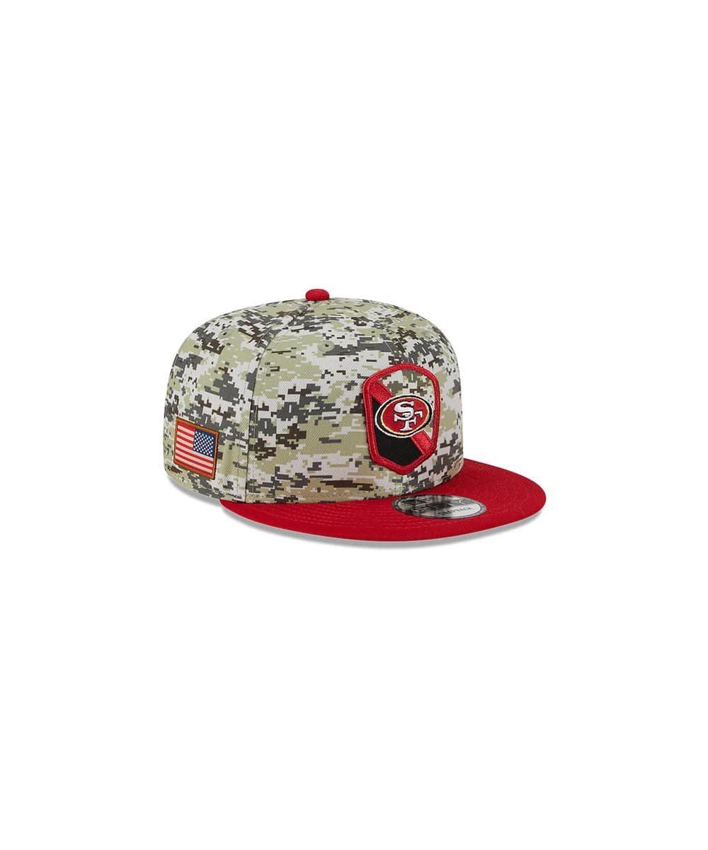 NFL　キャップ（SF 49ERS /フォーティナイナーズ）2023 Salute To Service 9FIFTY  詳細画像 CAMO 1