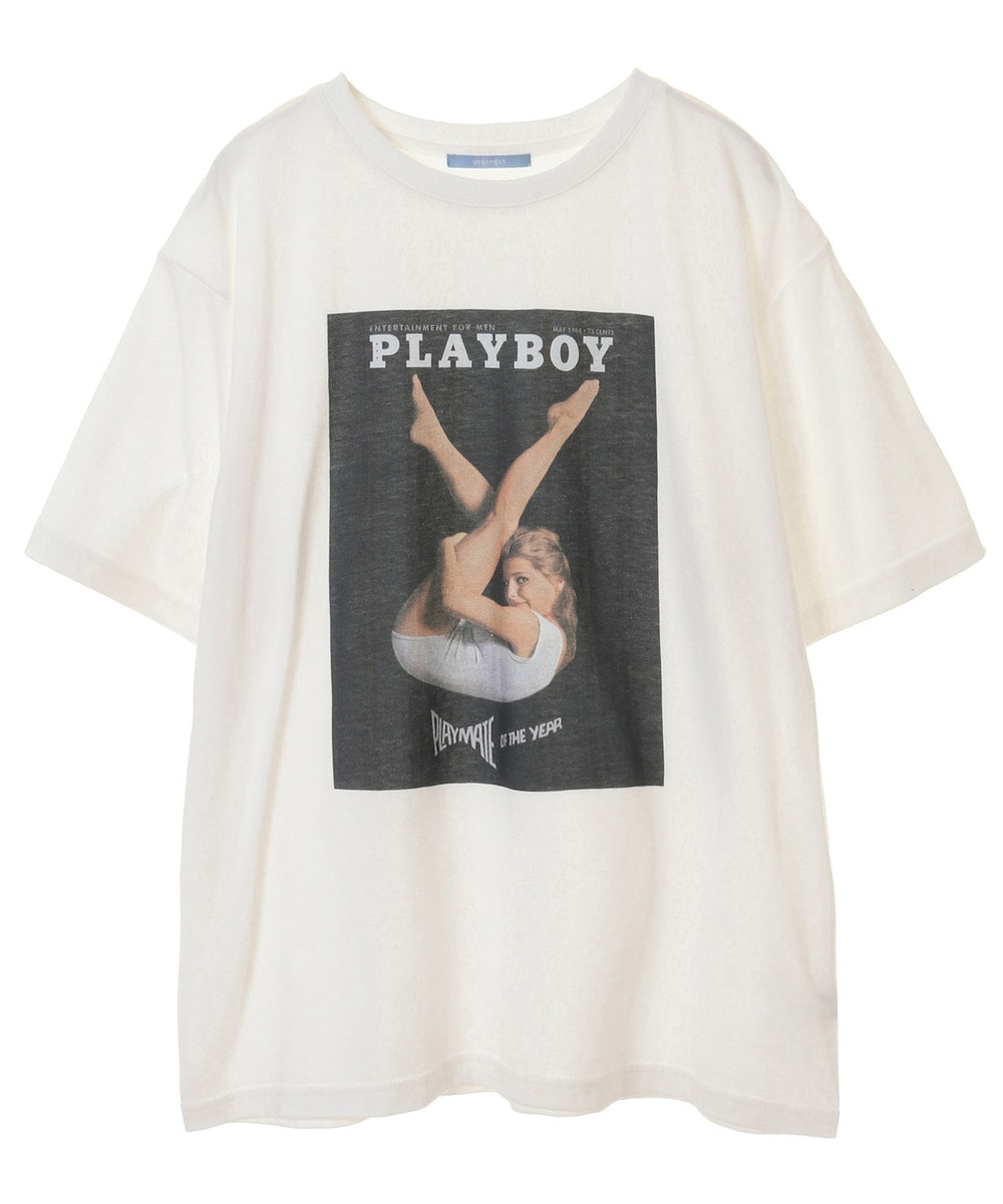 【PLAY BOY】 グラフィックTシャツ 詳細画像 WHITE 1
