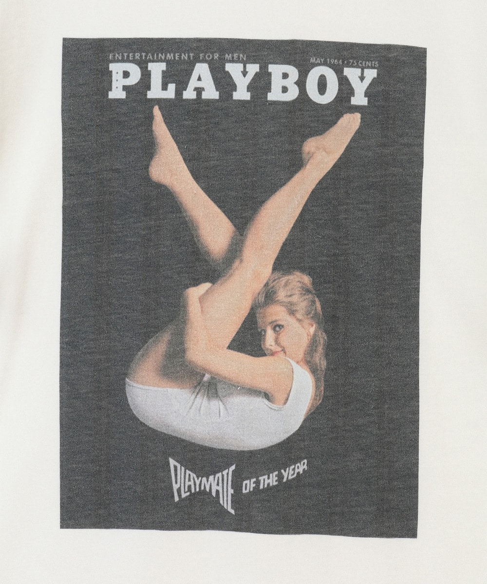 【PLAY BOY】 グラフィックTシャツ 詳細画像 WHITE 9