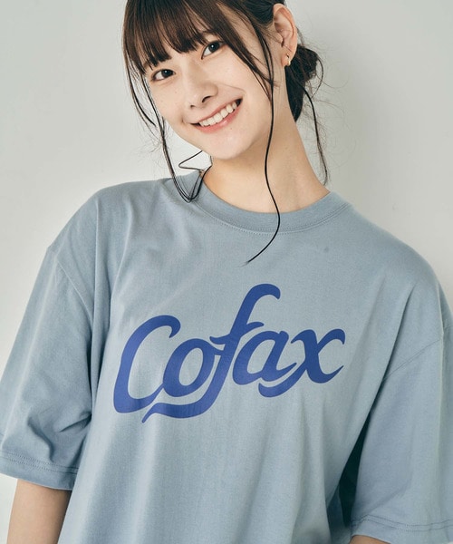 【COFAX COFFEE SHOP】グラフィックワイドTシャツ