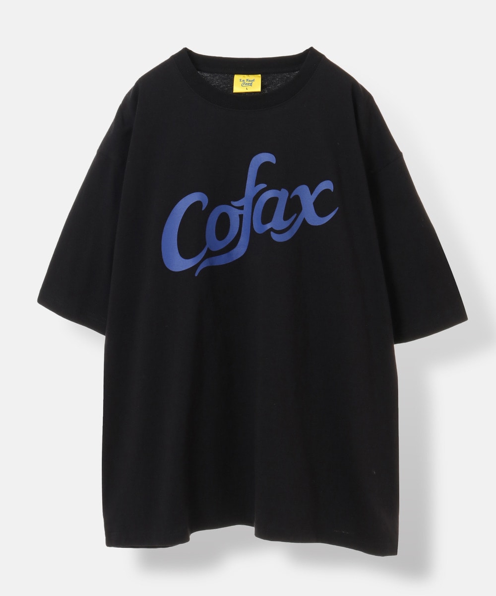 【COFAX COFFEE SHOP】グラフィックワイドTシャツ 詳細画像 BLACK 3