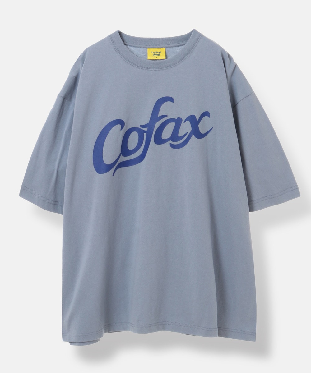 【COFAX COFFEE SHOP】グラフィックワイドTシャツ 詳細画像 サックス 4
