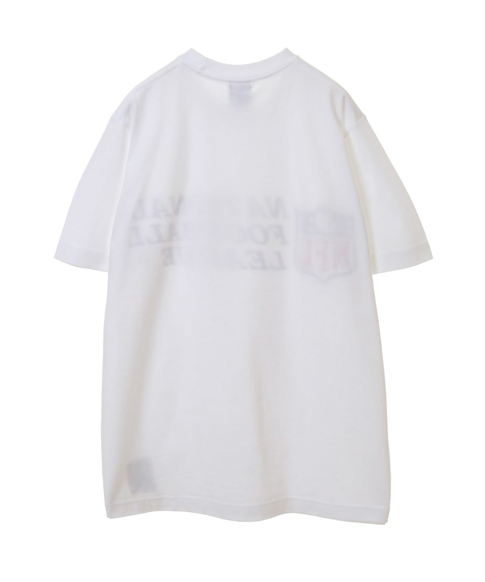 NFL プリントTシャツ　NFLシールド（NATIONAL FOOTBALL LEAGUE 文字付） 詳細画像 WHITE 2