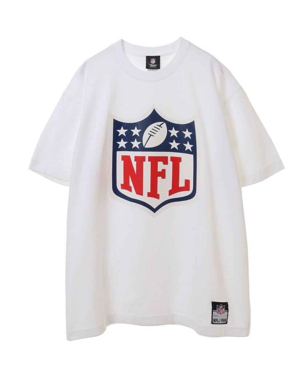NFL プリントTシャツ　NFLシールド(NATIONAL FOOTBALL LEAGUE ロゴ) 詳細画像 WHITE 1