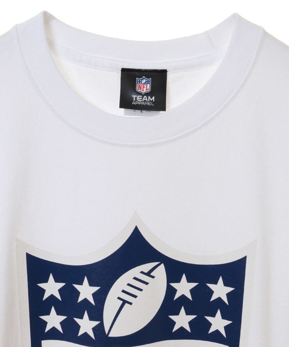 NFL プリントTシャツ　NFLシールド(NATIONAL FOOTBALL LEAGUE ロゴ) 詳細画像 WHITE 3