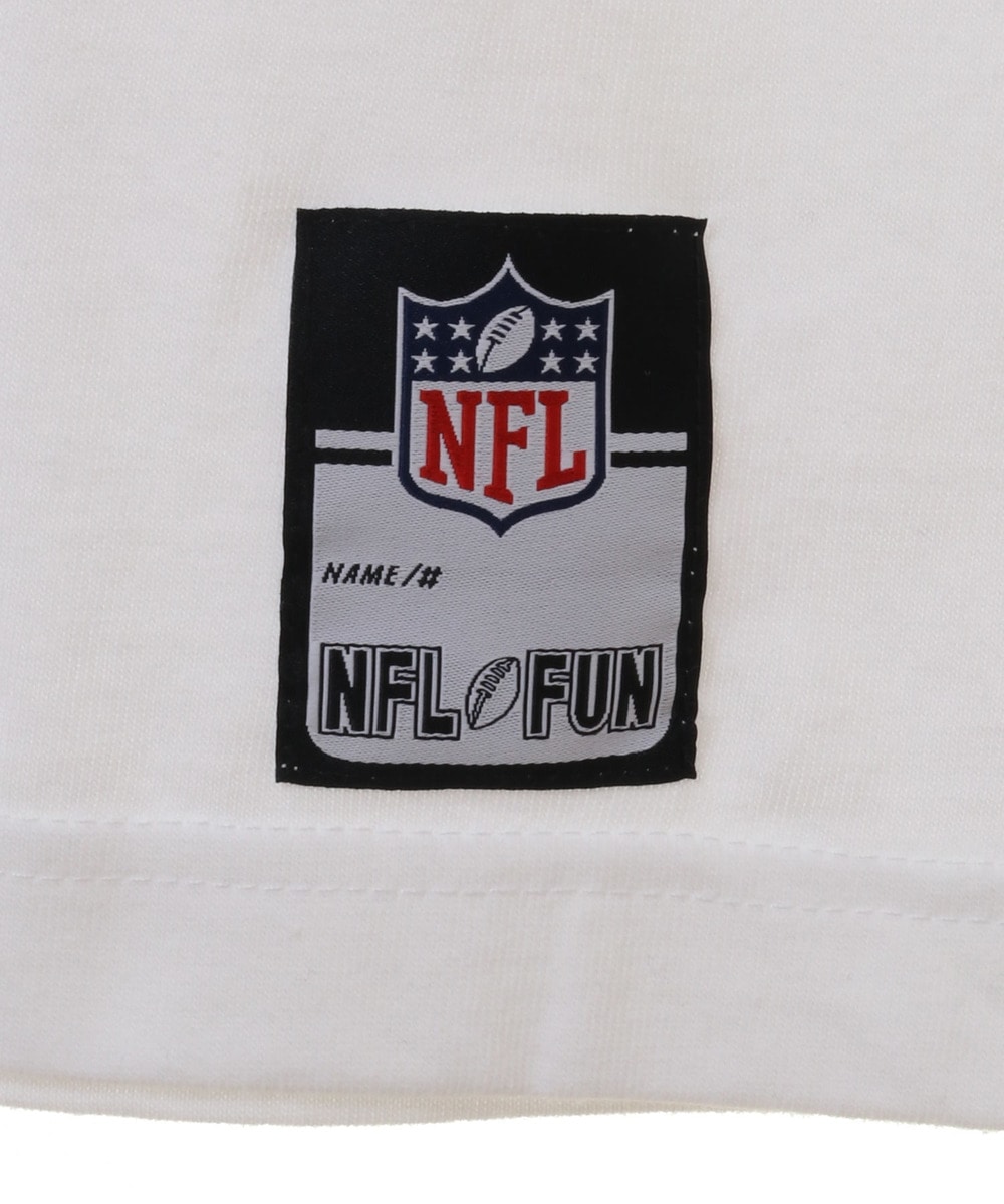 NFL プリントTシャツ　NFLシールド(NATIONAL FOOTBALL LEAGUE ロゴ) 詳細画像 WHITE 5