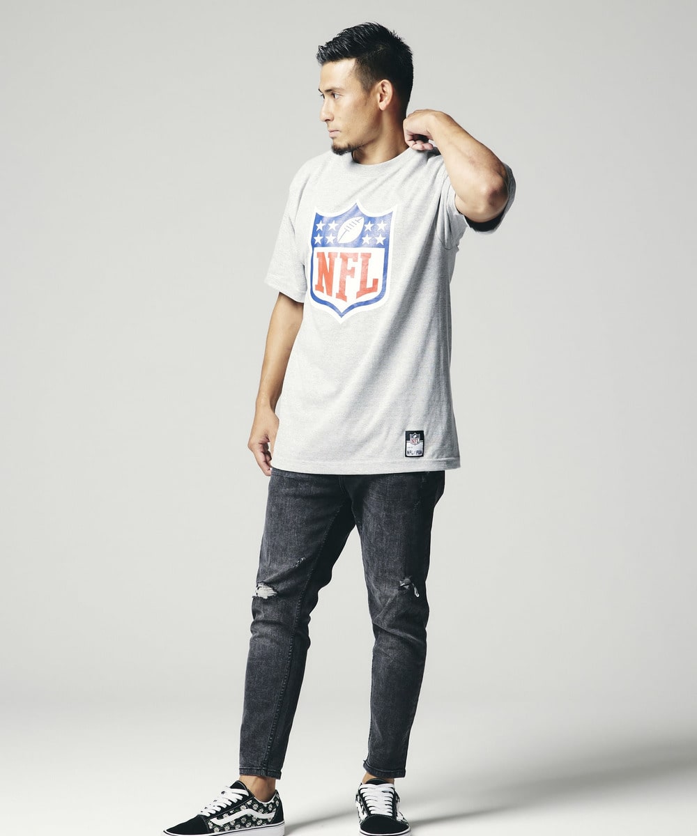 NFL プリントTシャツ　NFLシールド(NATIONAL FOOTBALL LEAGUE ロゴ) 詳細画像 WHITE 7