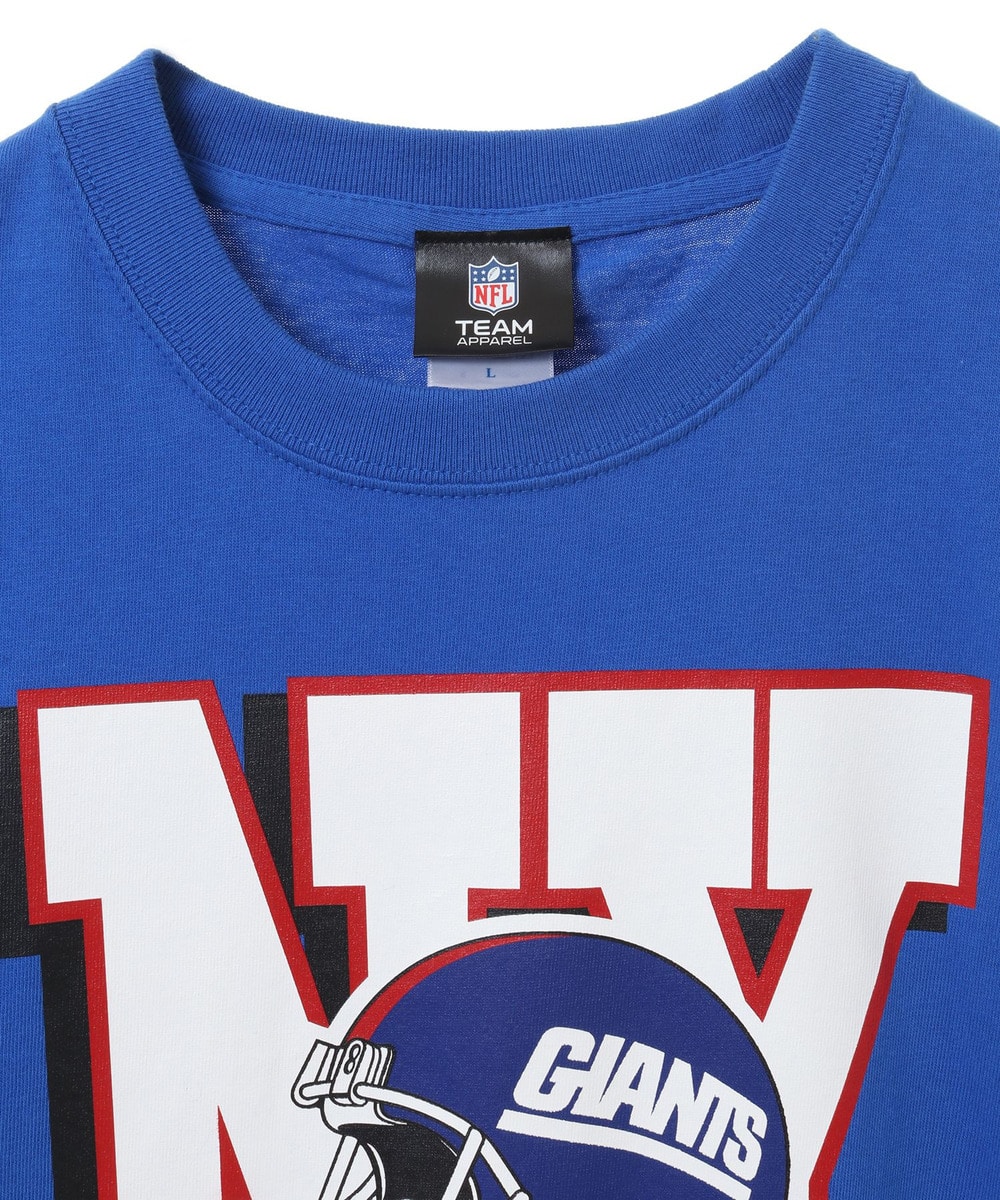 NFL プリントTシャツ　ヘルメットデザイン（NYG GIANTS/ジャイアンツ） BLUE(ブルー) 詳細画像 BLUE 3