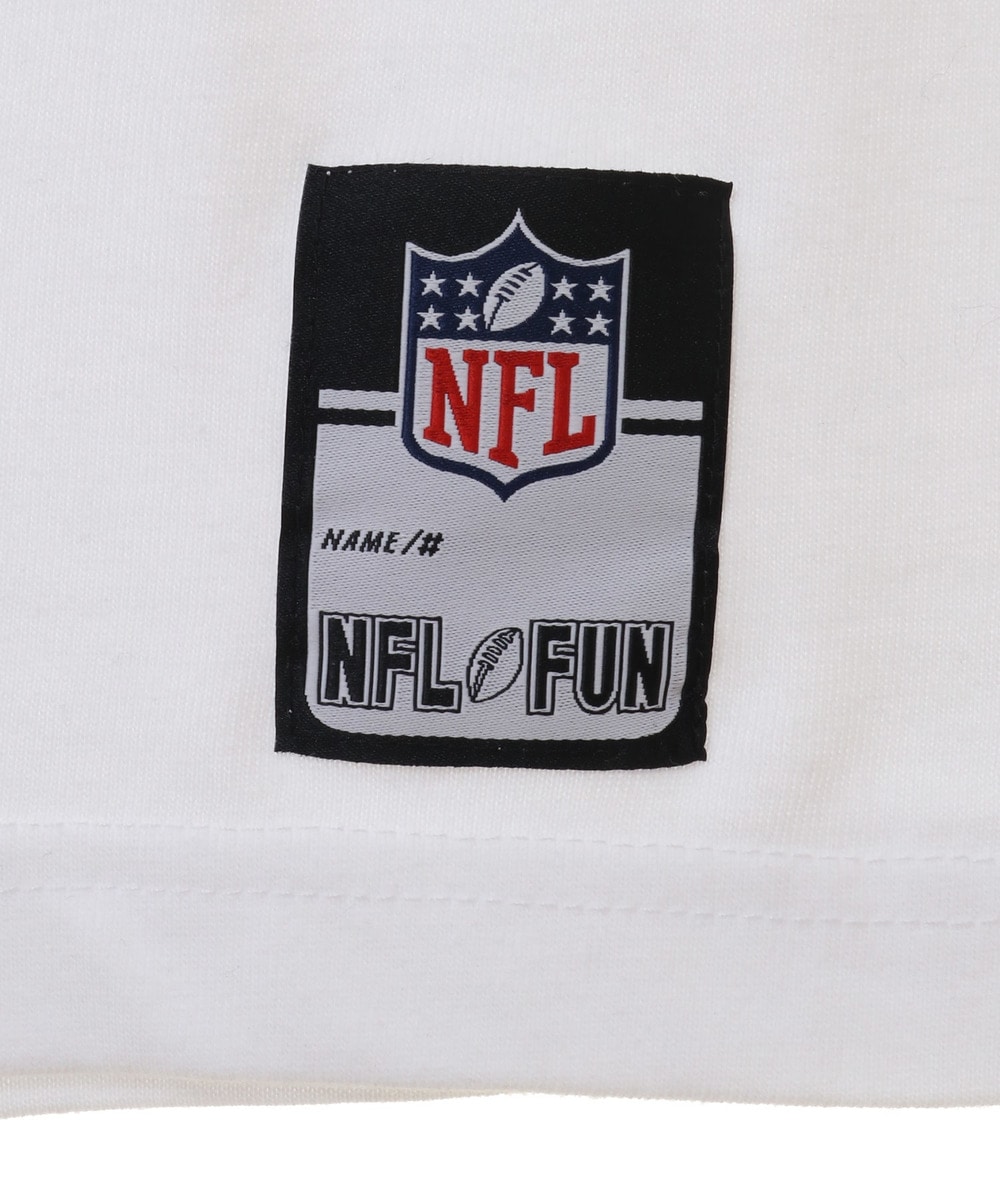 NFL プリントTシャツ　ヘルメットデザイン（MIA DOLPHINS/ドルフィンズ） 詳細画像 WHITE 5