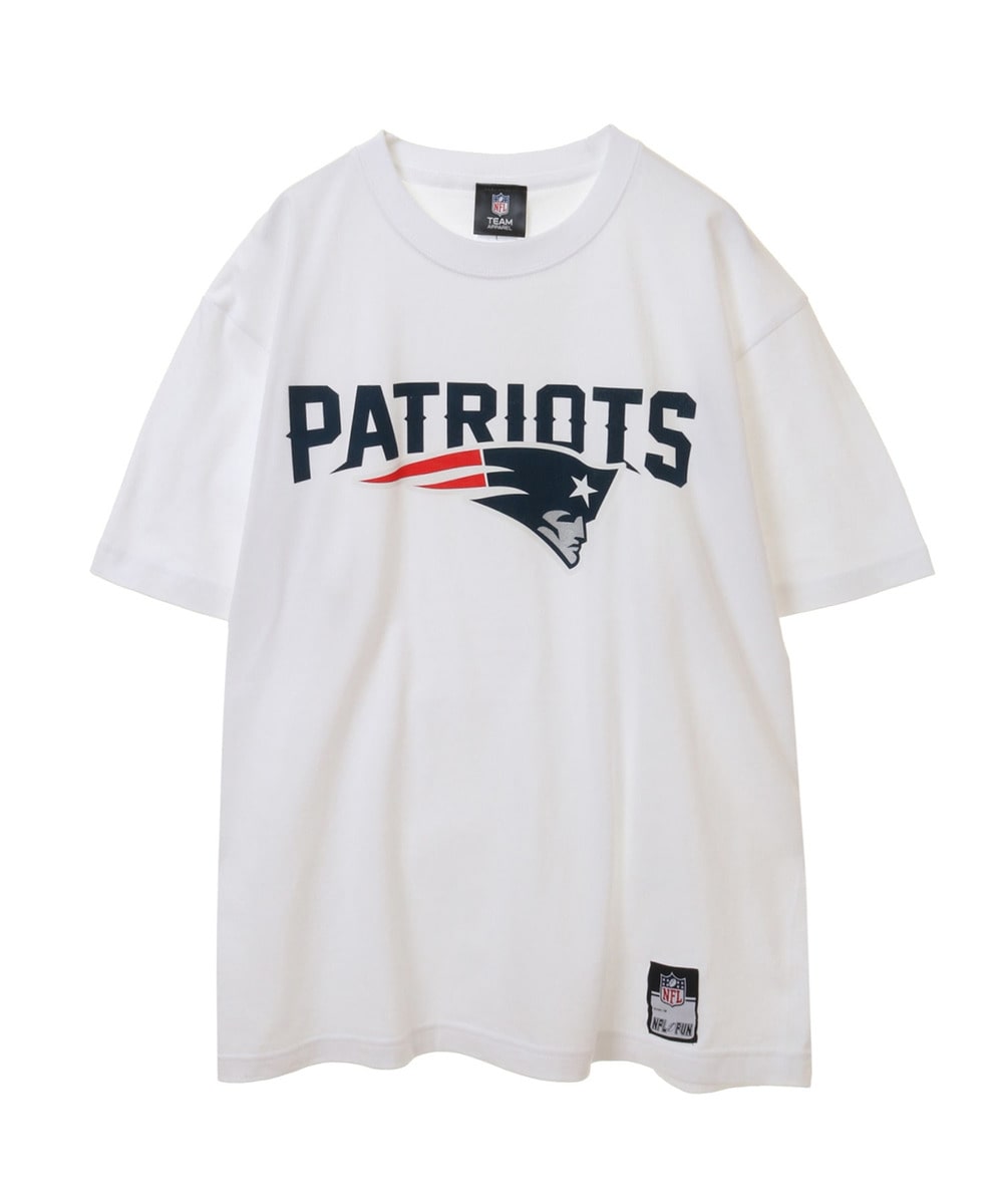 NFL プリントTシャツ（NE PATRIOTS/ペイトリオッツ） WHITE(ホワイト