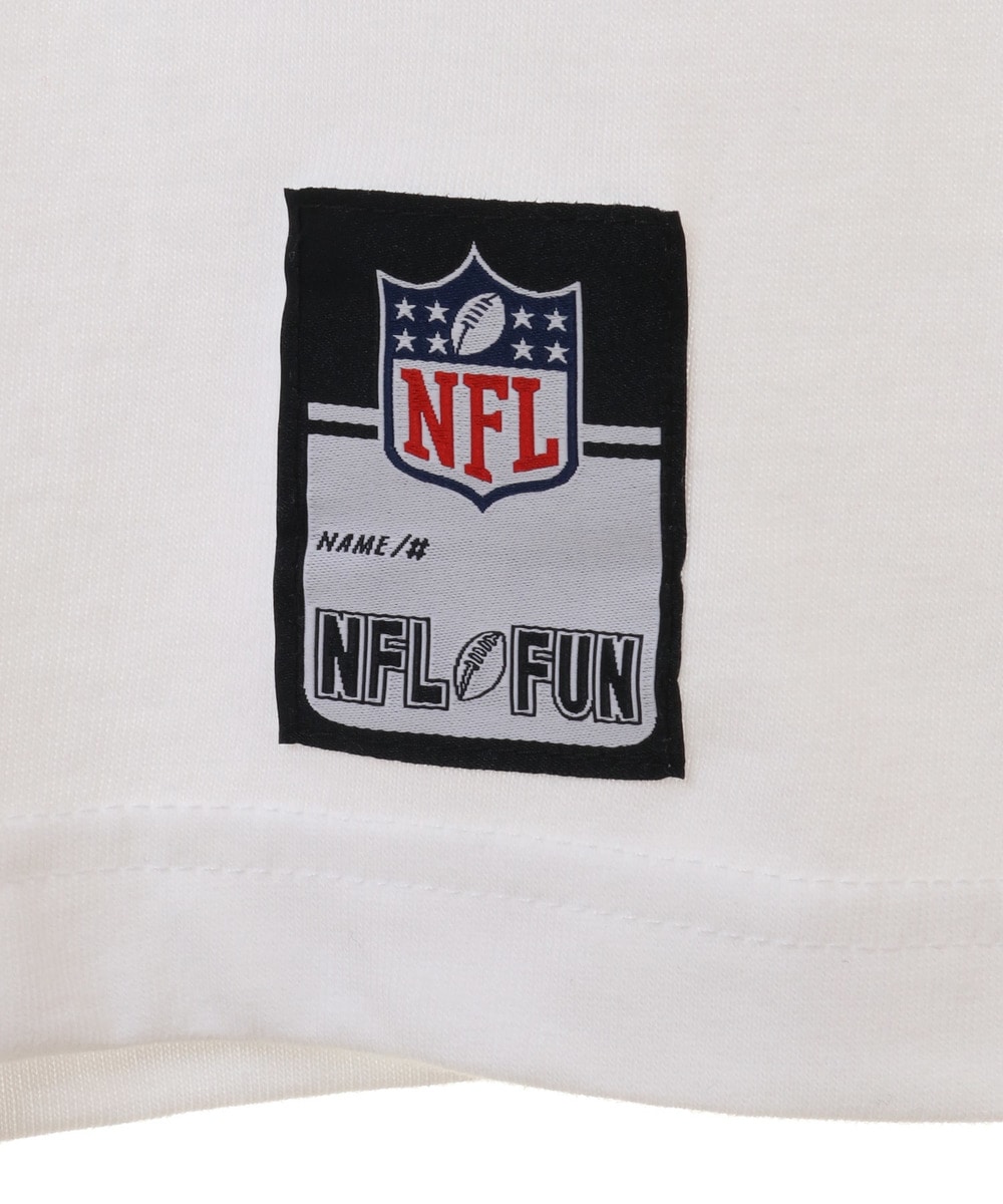 NFL プリントTシャツ（CLE BROWNS/ブラウンズ）WHITE(ホワイト) WHITE