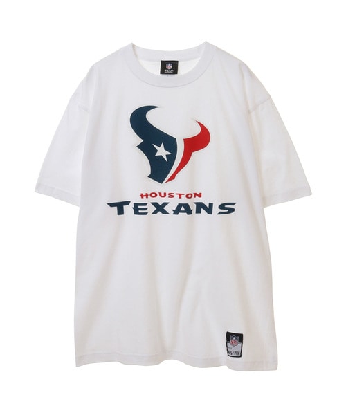 NFL プリントTシャツ（HOU TEXANS/テキサンズ） WHITE(ホワイト)