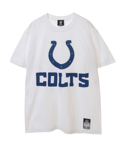 NFL プリントTシャツ（IND COLTS/コルツ） WHITE(ホワイト)