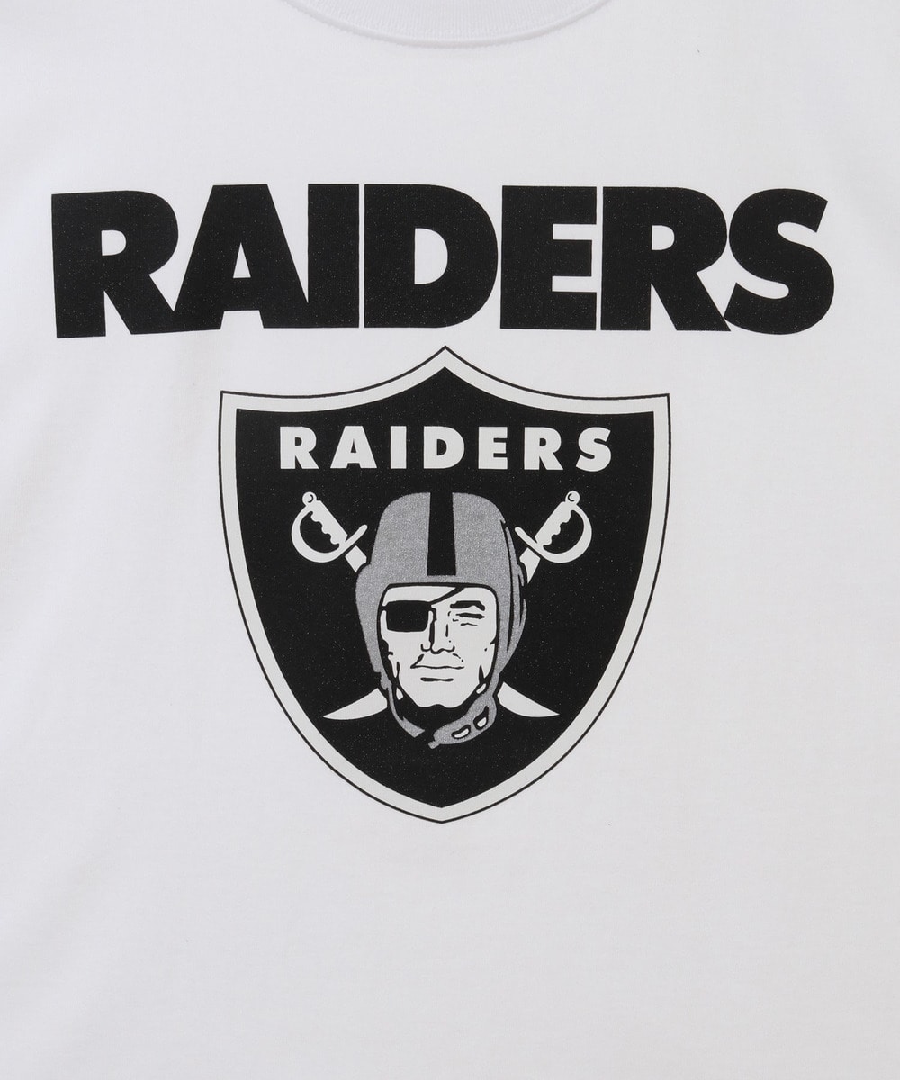 NFL プリントTシャツ（LV RAIDERS/レイダース） WHITE(ホワイト) WHITE