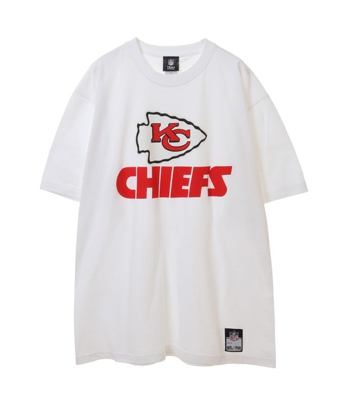 NFL プリントTシャツ（KC CHIEFS/チーフス） WHITE(ホワイト)