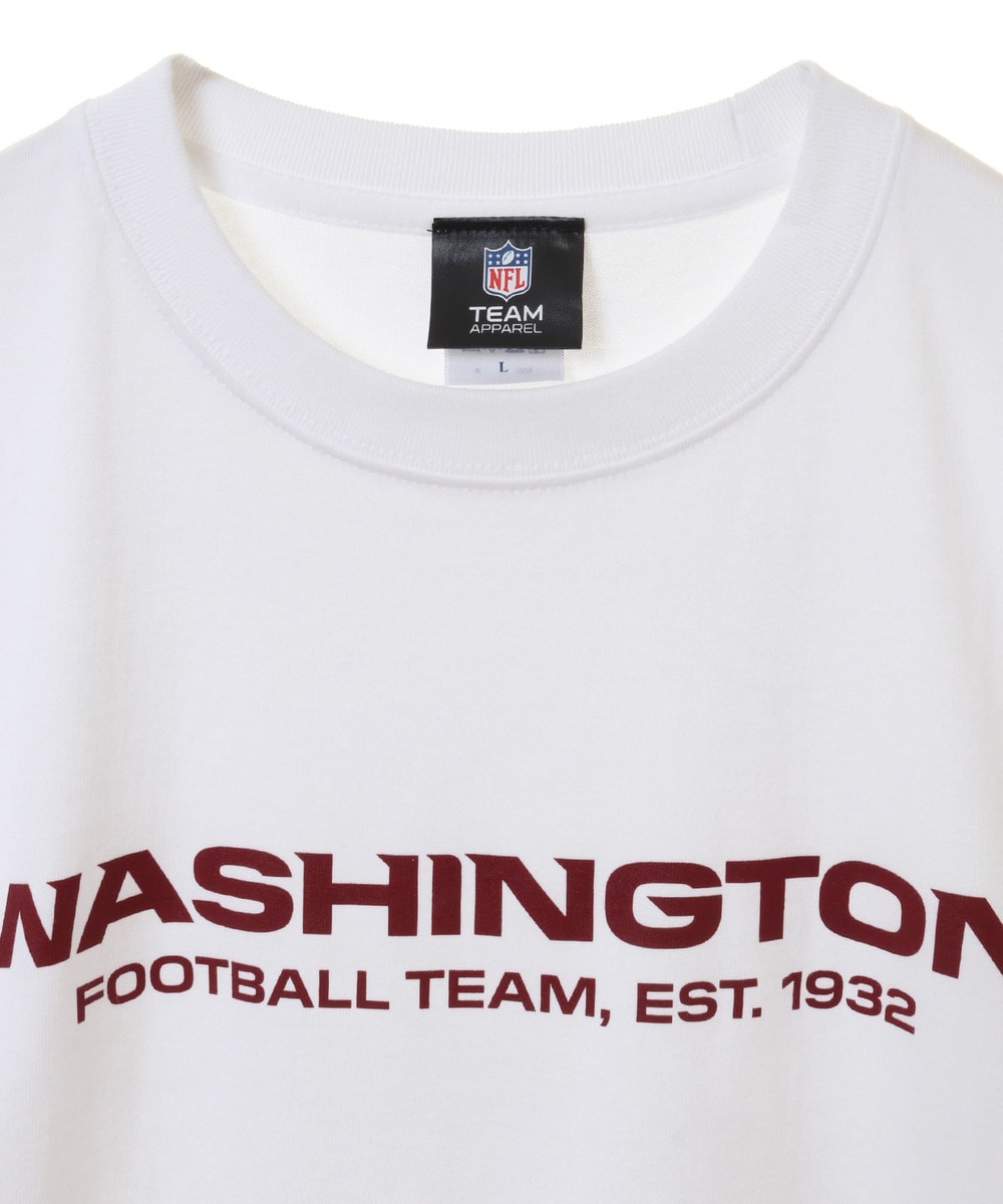 NFL プリントTシャツ（WAS WASHNGTON FOOTBALL TEAM/ワシントン フットボール チーム） WHITE(ホワイト) 詳細画像 WHITE 3