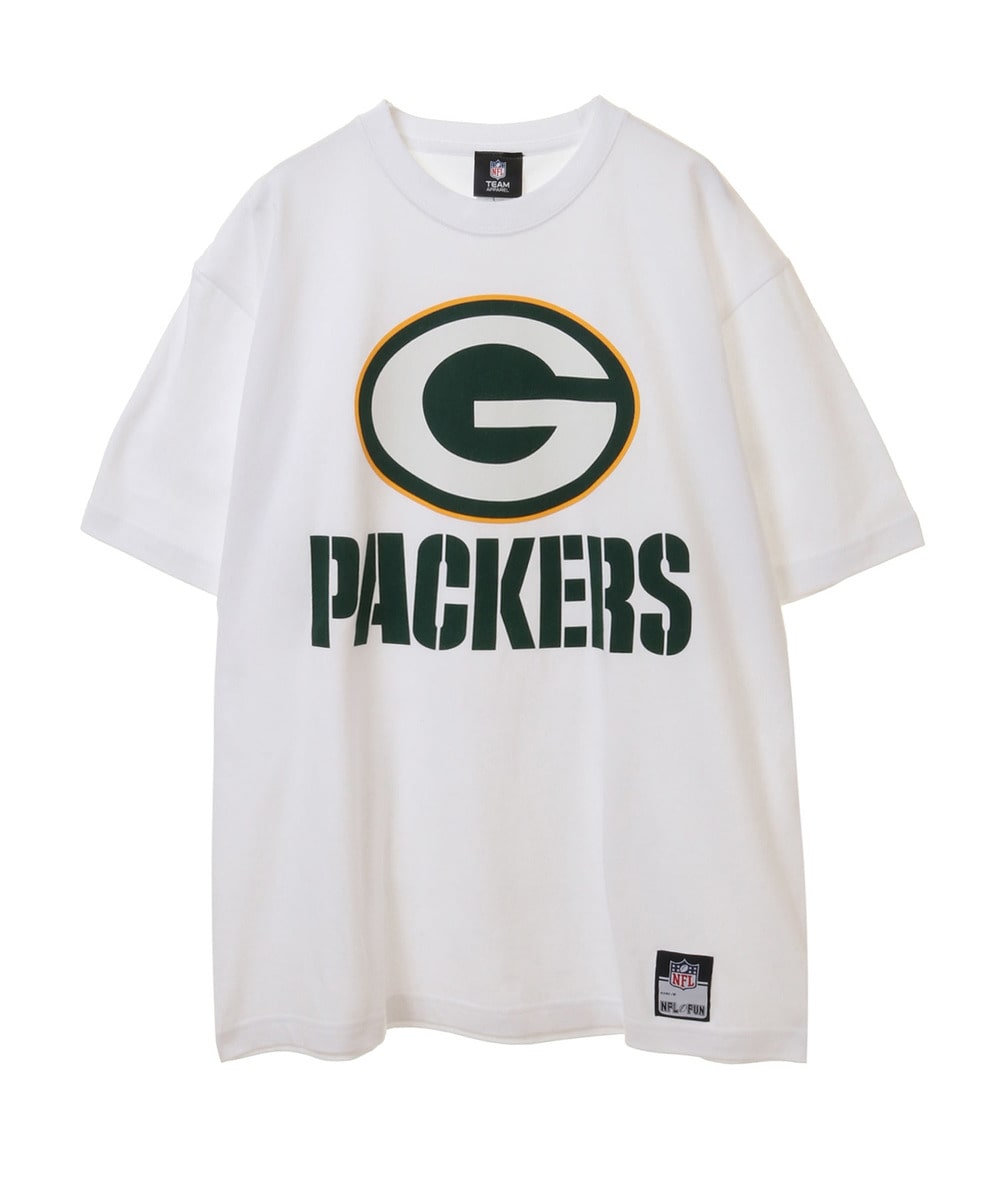NFL プリントTシャツ（GB PACKERS/パッカーズ） WHITE(ホワイト) 詳細画像