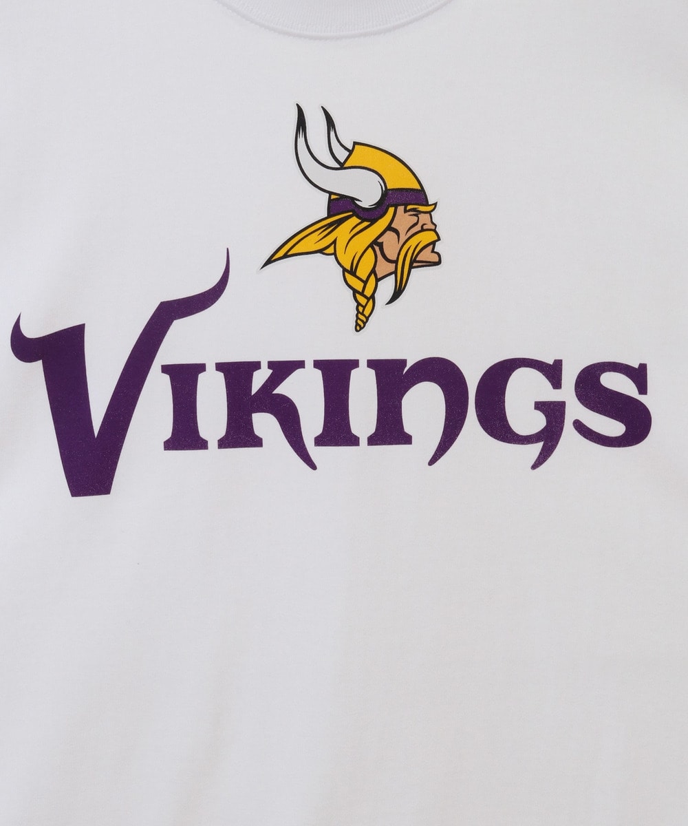 【リーボック】NFL バイキングス　アメフトゲームシャツ　チームロゴ　E555