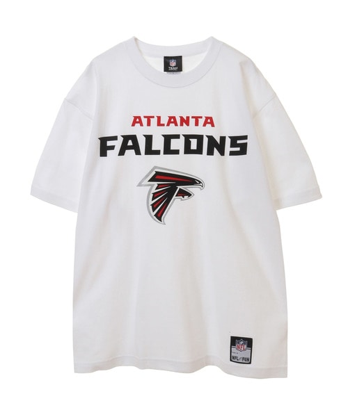 NFL プリントTシャツ（ATL FALCONS/ファルコンズ） WHITE(ホワイト)