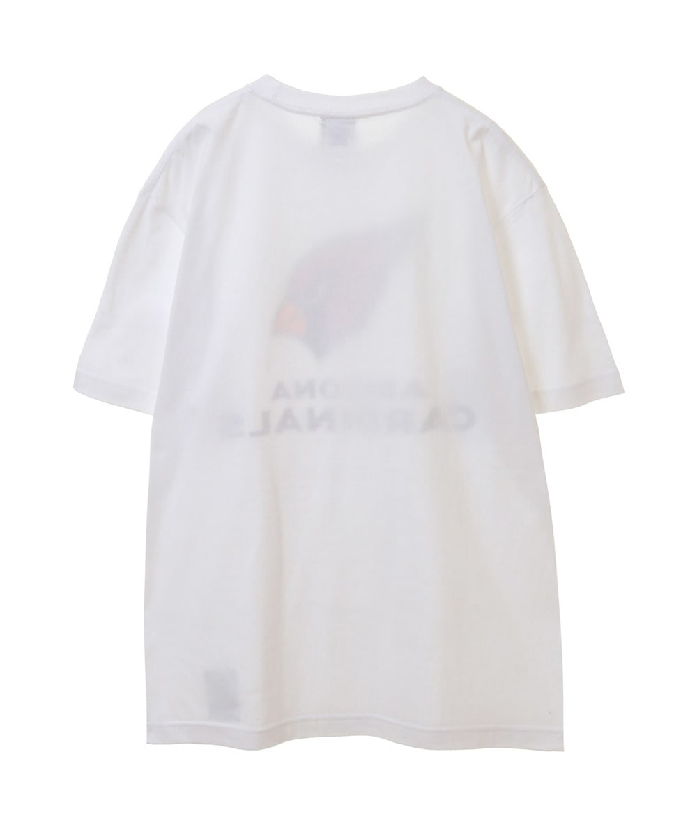 NFL プリントTシャツ（ARI CARDINALS/カージナルス） WHITE(ホワイト