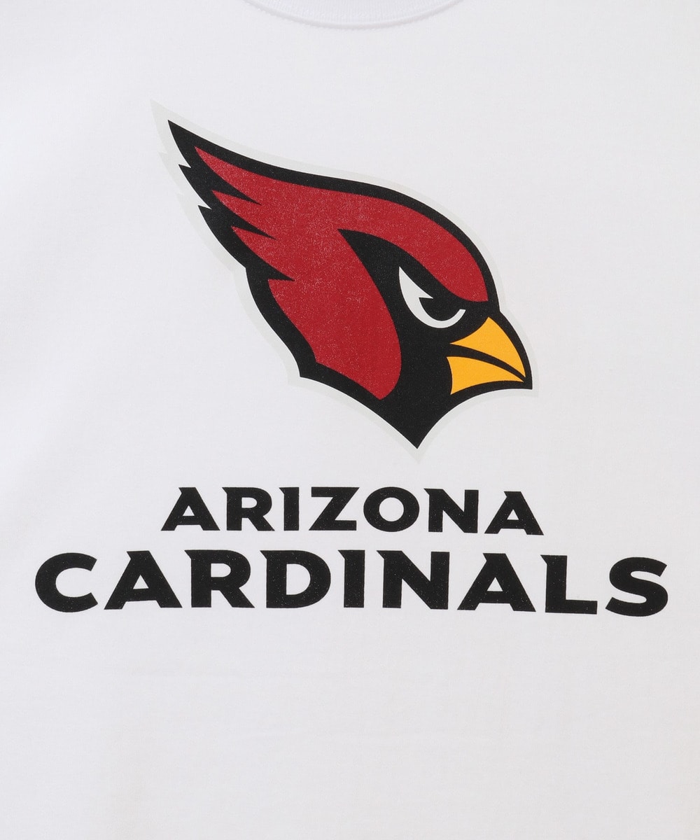 NFL プリントTシャツ（ARI CARDINALS/カージナルス） WHITE(ホワイト