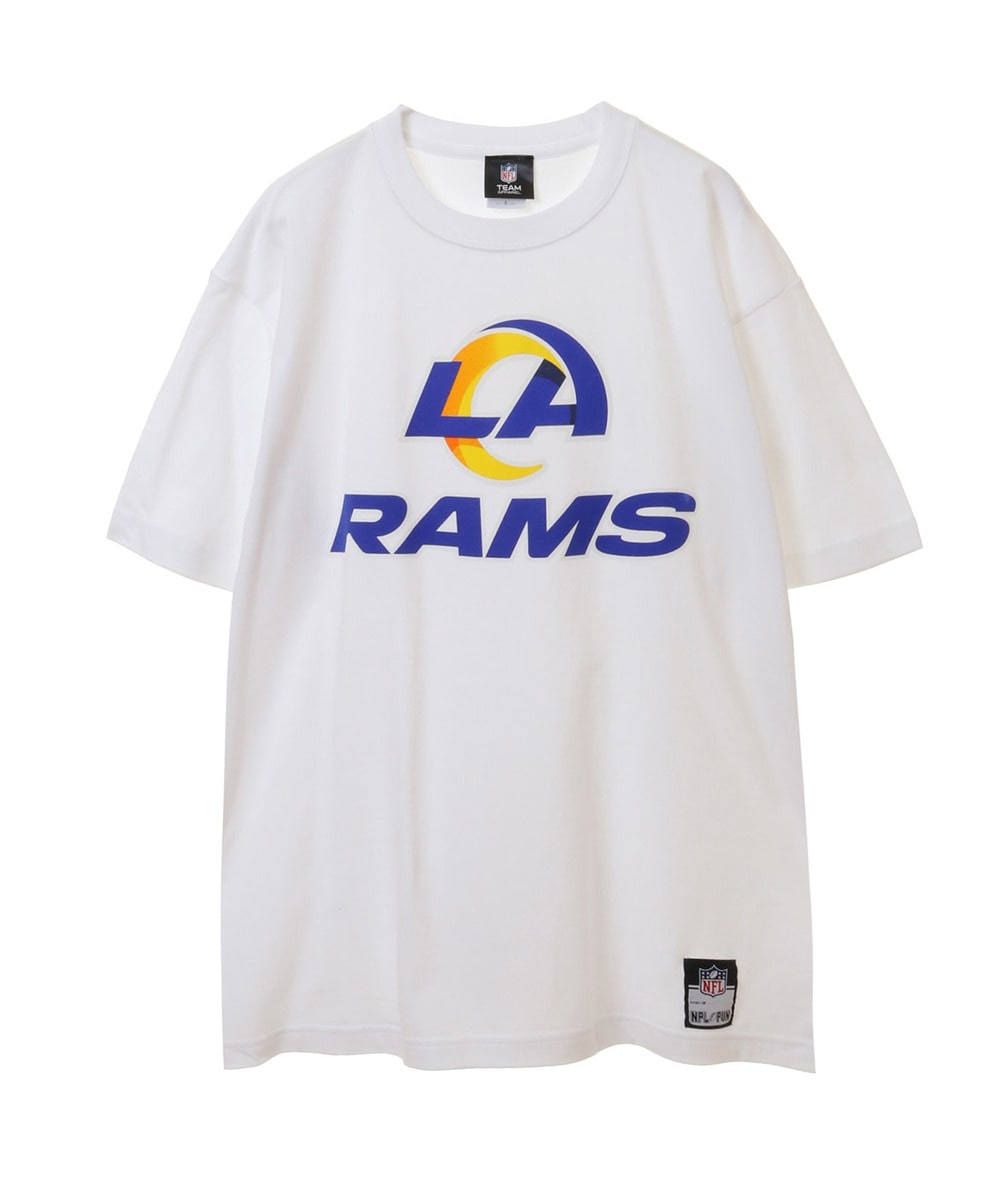 NFL プリントTシャツ（LAR RAMS/ラムズ） WHITE(ホワイト) 詳細画像