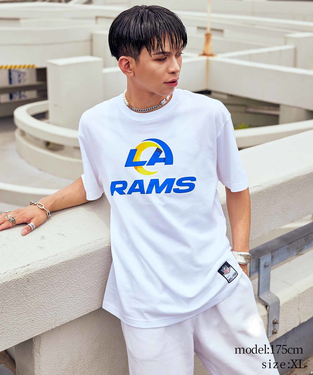NFL プリントTシャツ（LAR RAMS/ラムズ） WHITE(ホワイト) 詳細画像 WHITE 7