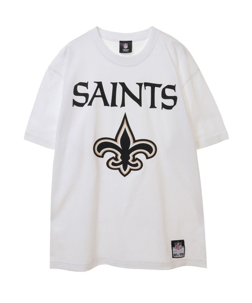 NFL プリントTシャツ（NO SAINTS/セインツ） WHITE(ホワイト)