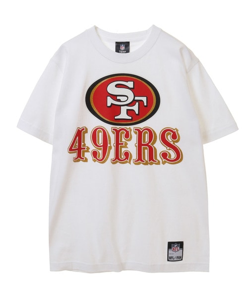 NFL プリントTシャツ（SF 49ers/フォーティナイナーズ） WHITE