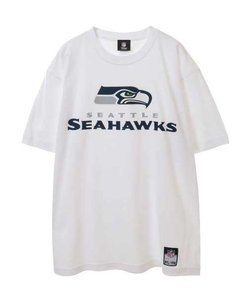 NFL プリントTシャツ（SEA SEAHAWKS/シーホークス） WHITE(ホワイト)