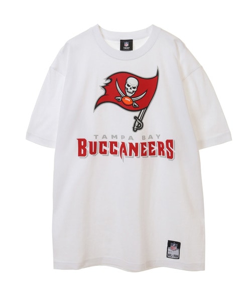 NFL プリントTシャツ（TB BUCCANEERS/バッカニアーズ） WHITE(ホワイト)