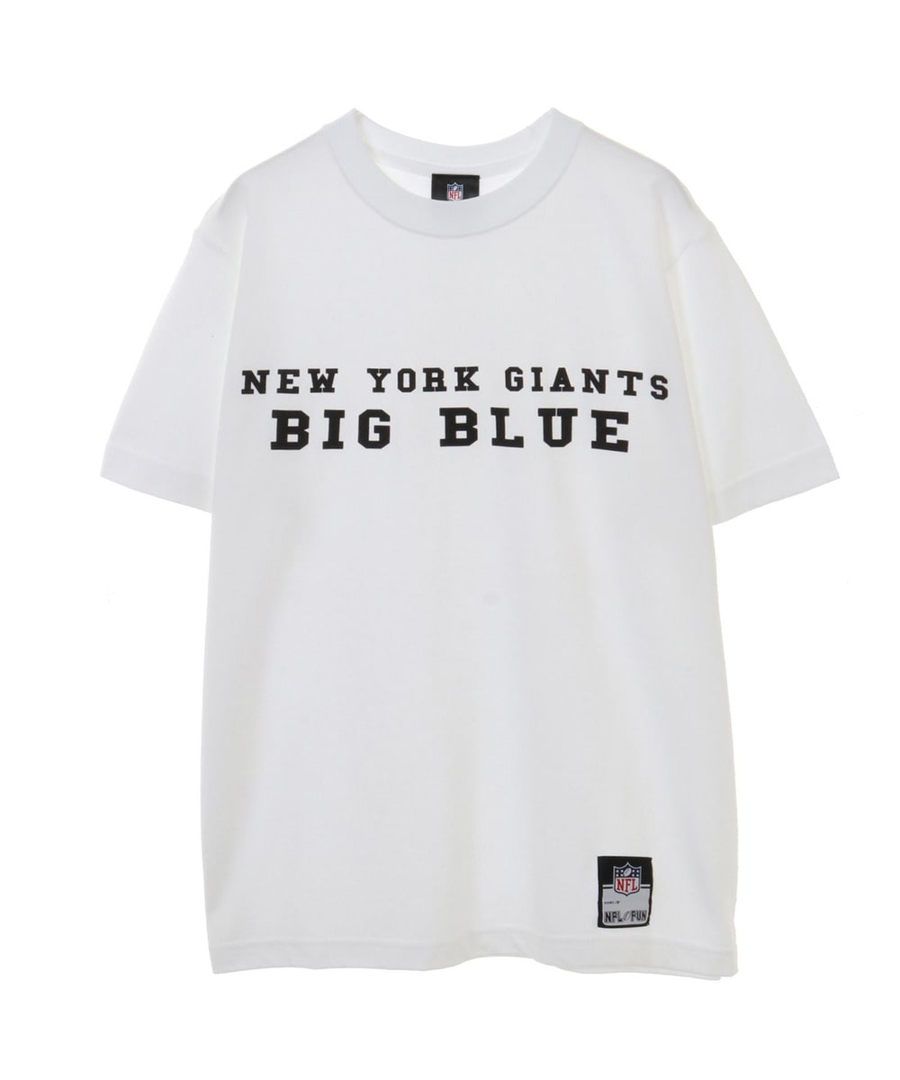 NFL プリントTシャツ スローガン（NYG GIANTS/ジャイアンツ） 【BIG BLUE】 詳細画像 WHITE 1