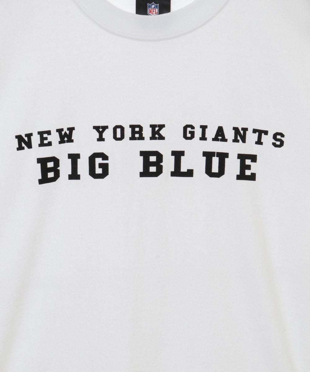 NFL プリントTシャツ スローガン（NYG GIANTS/ジャイアンツ） 【BIG BLUE】 詳細画像 WHITE 6