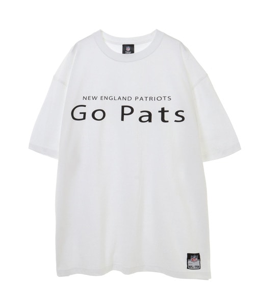 NFL プリントTシャツ スローガン（NE PATRIOTS/ペイトリオッツ） 【GO PATS】