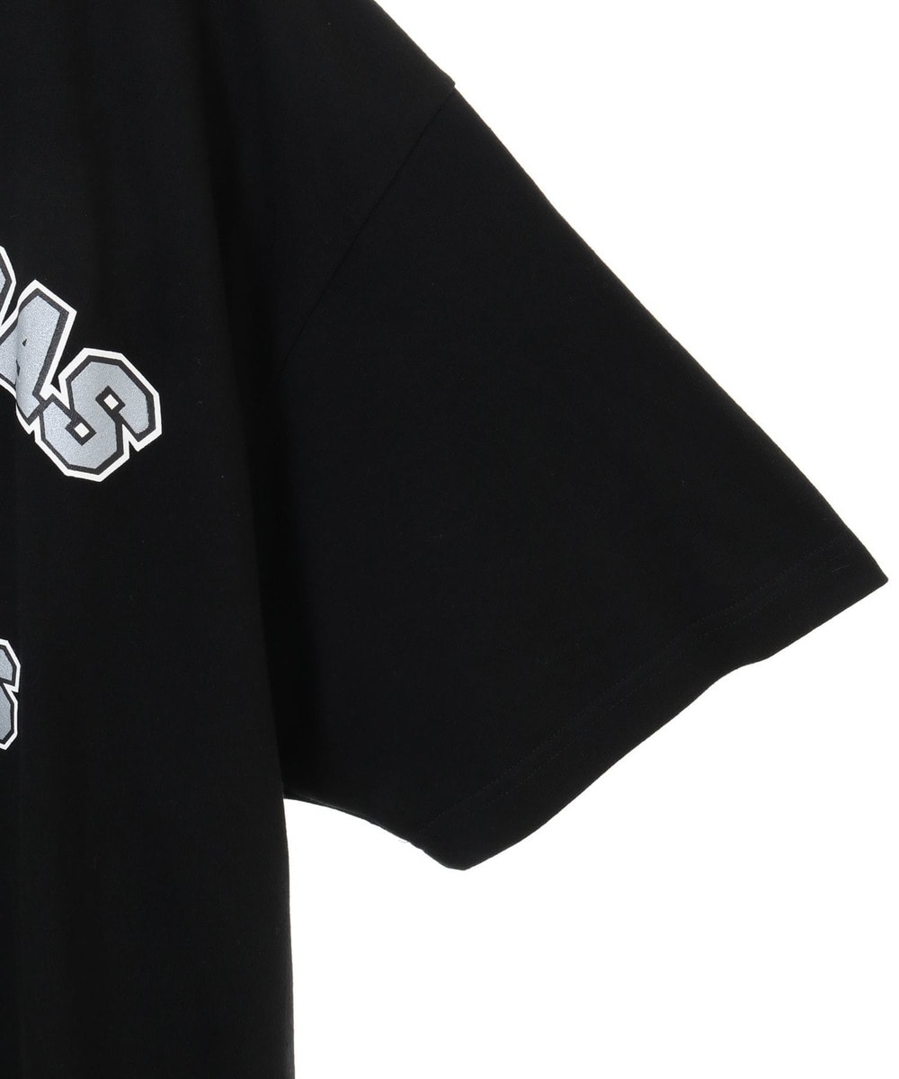 NFL プリントTシャツ アーチデザイン（LV RAIDERS/レイダース） BLACK(ブラック) 詳細画像 BLACK 4