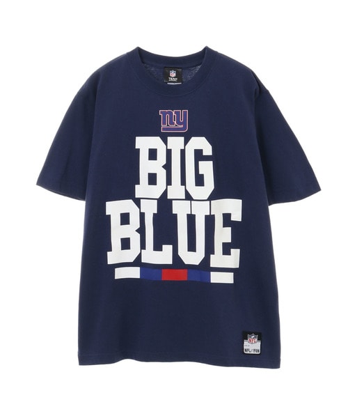 NFL プリントTシャツ スローガン２（NYG GIANTS/ジャイアンツ） BLUE(ブルー)