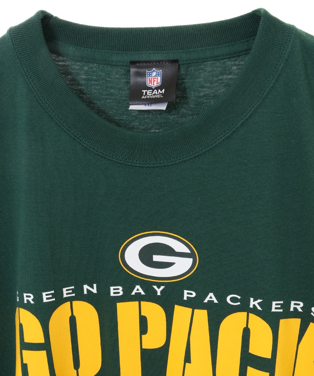 NFL プリントTシャツ スローガン２（GB PACKERS/パッカーズ） GREEN(グリーン) 詳細画像 GREEN 3