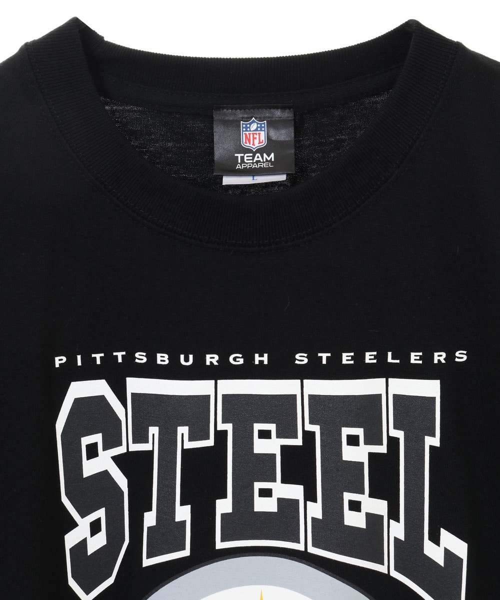 NFL プリントTシャツ スローガン２（PIT STEELERS/スティーラーズ） BLACK(ブラック) 詳細画像 BLACK 3