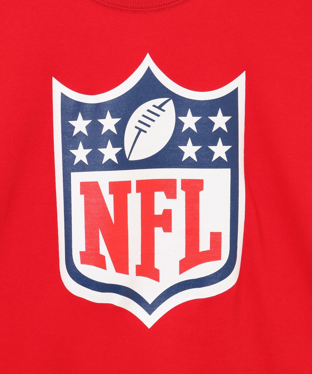 NFL プリントTシャツ【Kid’s】NFLシールド RED(レッド) 詳細画像