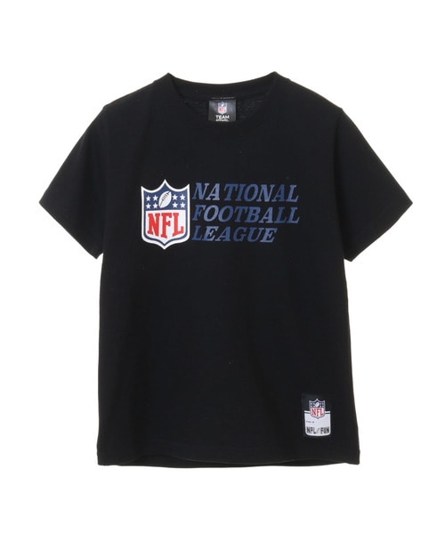 NFL プリントTシャツ【Kid's】NFLシールド(NATIONAL FOOTBALL LEAGUE 文字付）