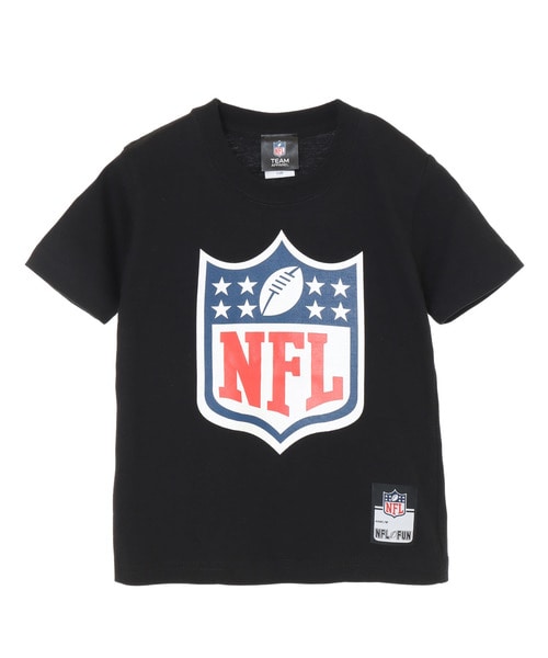 NFL プリントTシャツ【Kid's】NFLシールド(NATIONAL FOOTBALL LEAGUE ロゴ）
