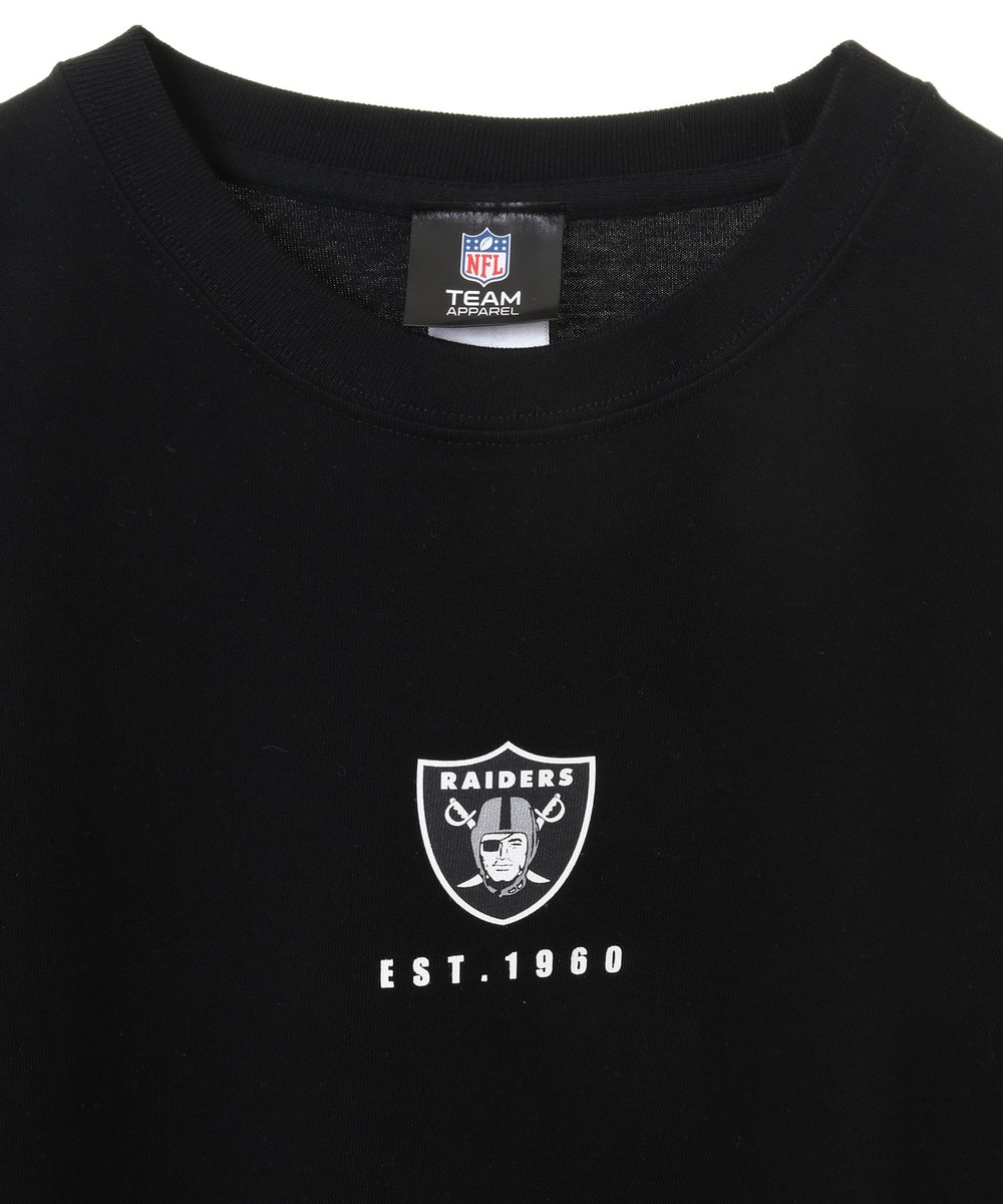 NFL ロングスリーブTシャツ（LV RAIDERS/レイダース） BLACK(ブラック