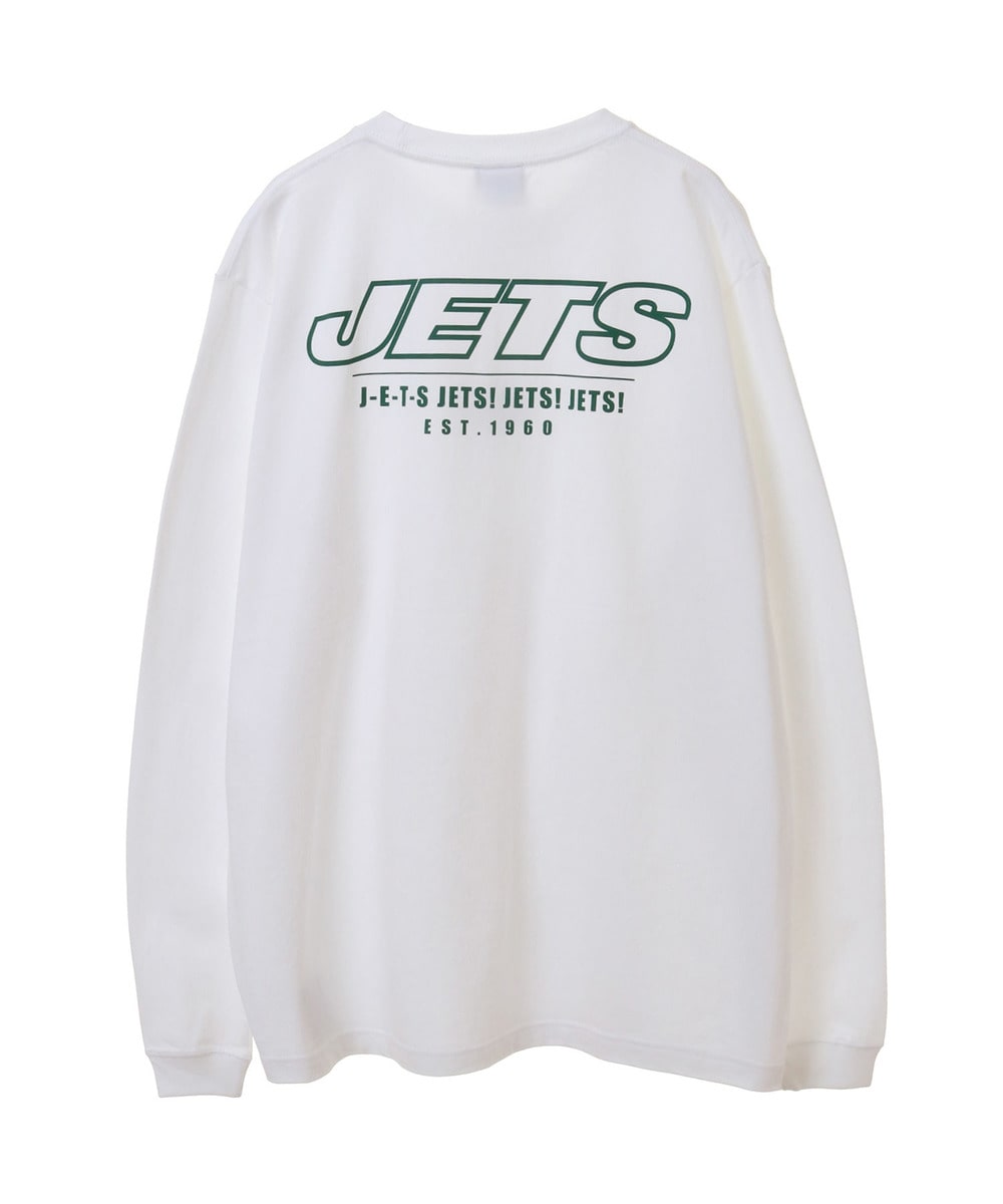 NFL ロングスリーブTシャツ（NYJ JETS/ジェッツ） WHITE(ホワイト) WHITE