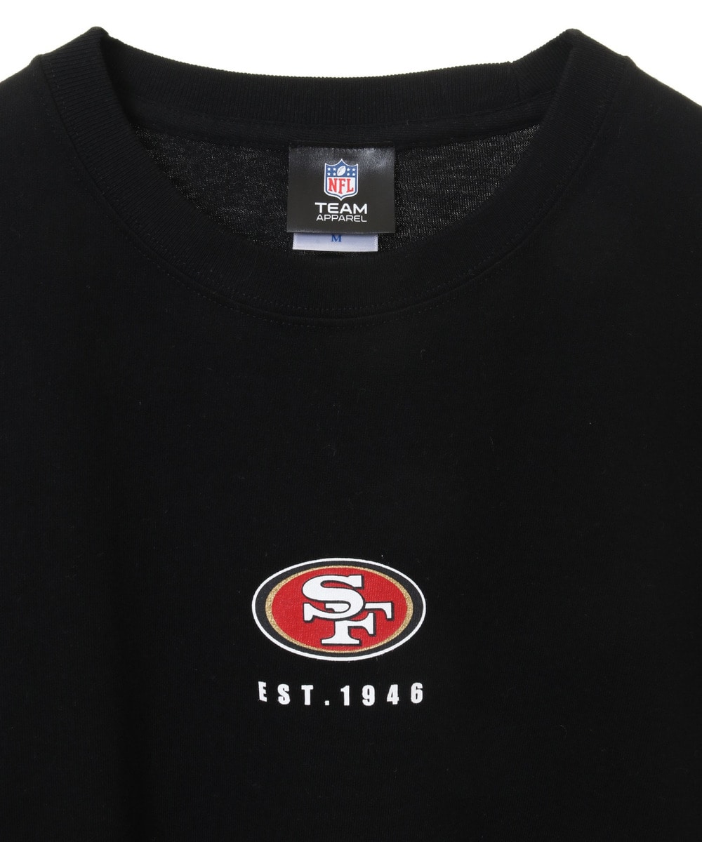 NFL ロングスリーブTシャツ（SF 49ers/フォーティナイナーズ） BLACK(ブラック) 詳細画像 BLACK 3
