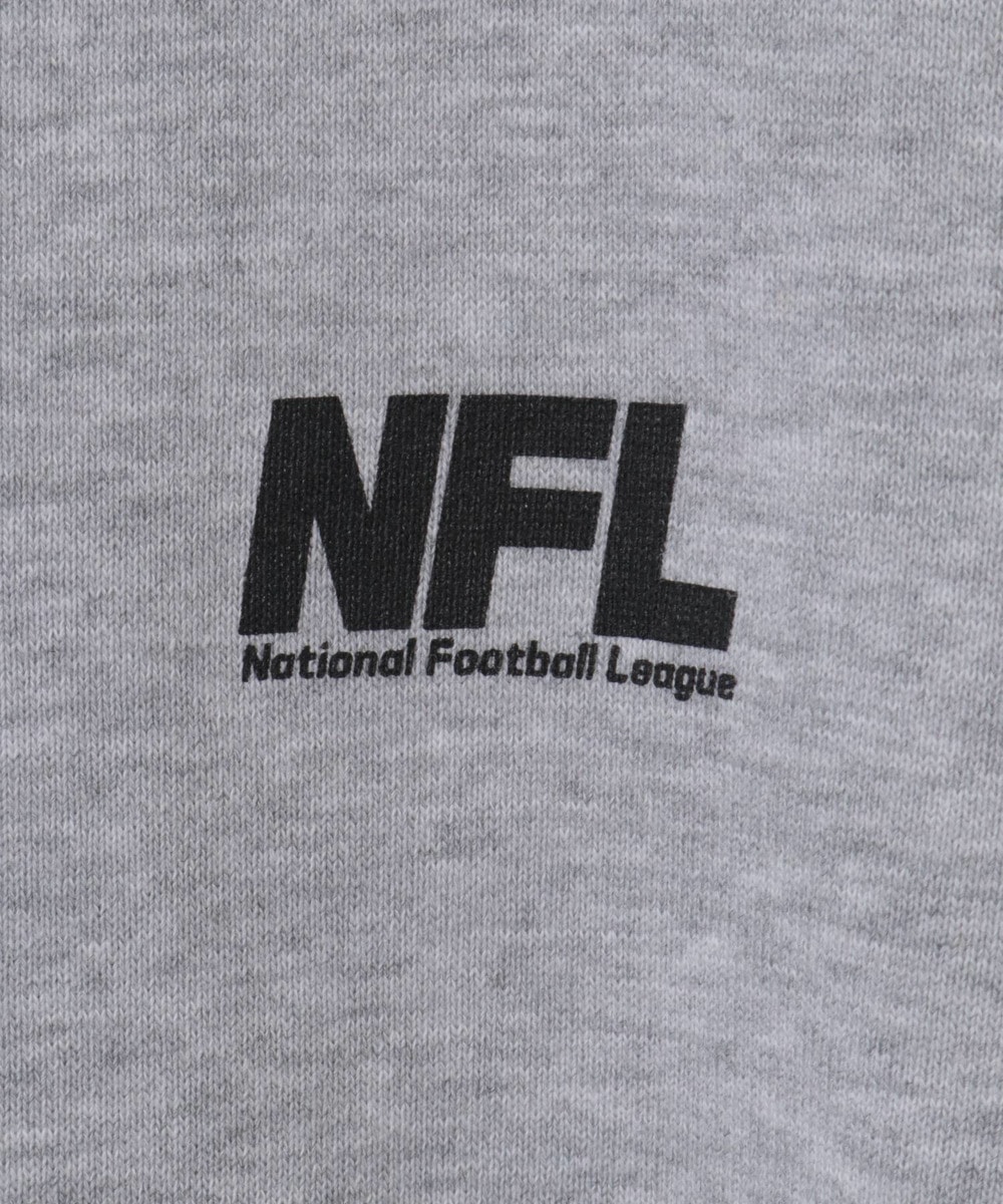 NFL パーカー シールドロゴ（バックプリント） WHITE