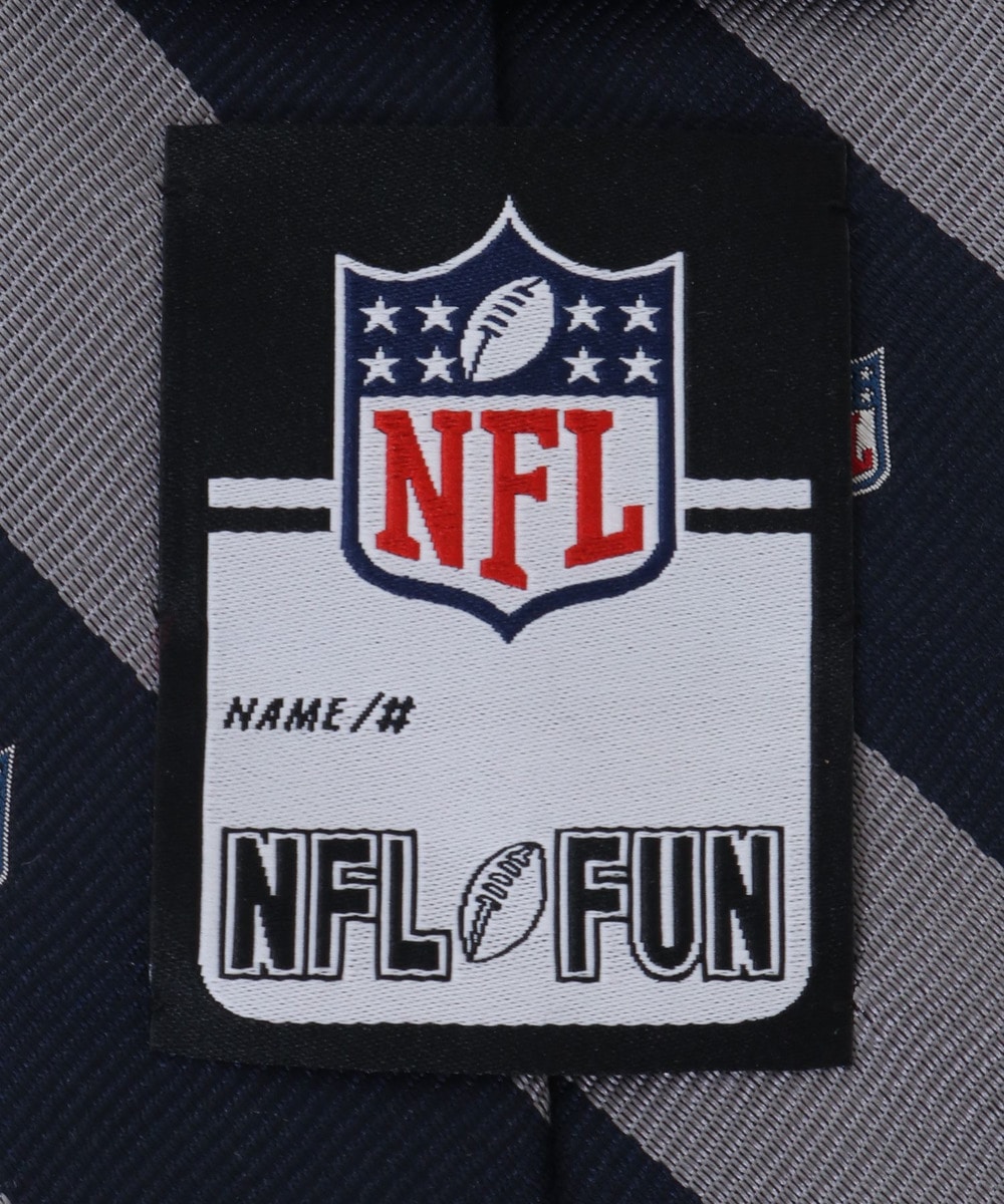 NFL ロイヤルクレスト　ネクタイ　NFLシールドロゴ 詳細画像 GRAY 4