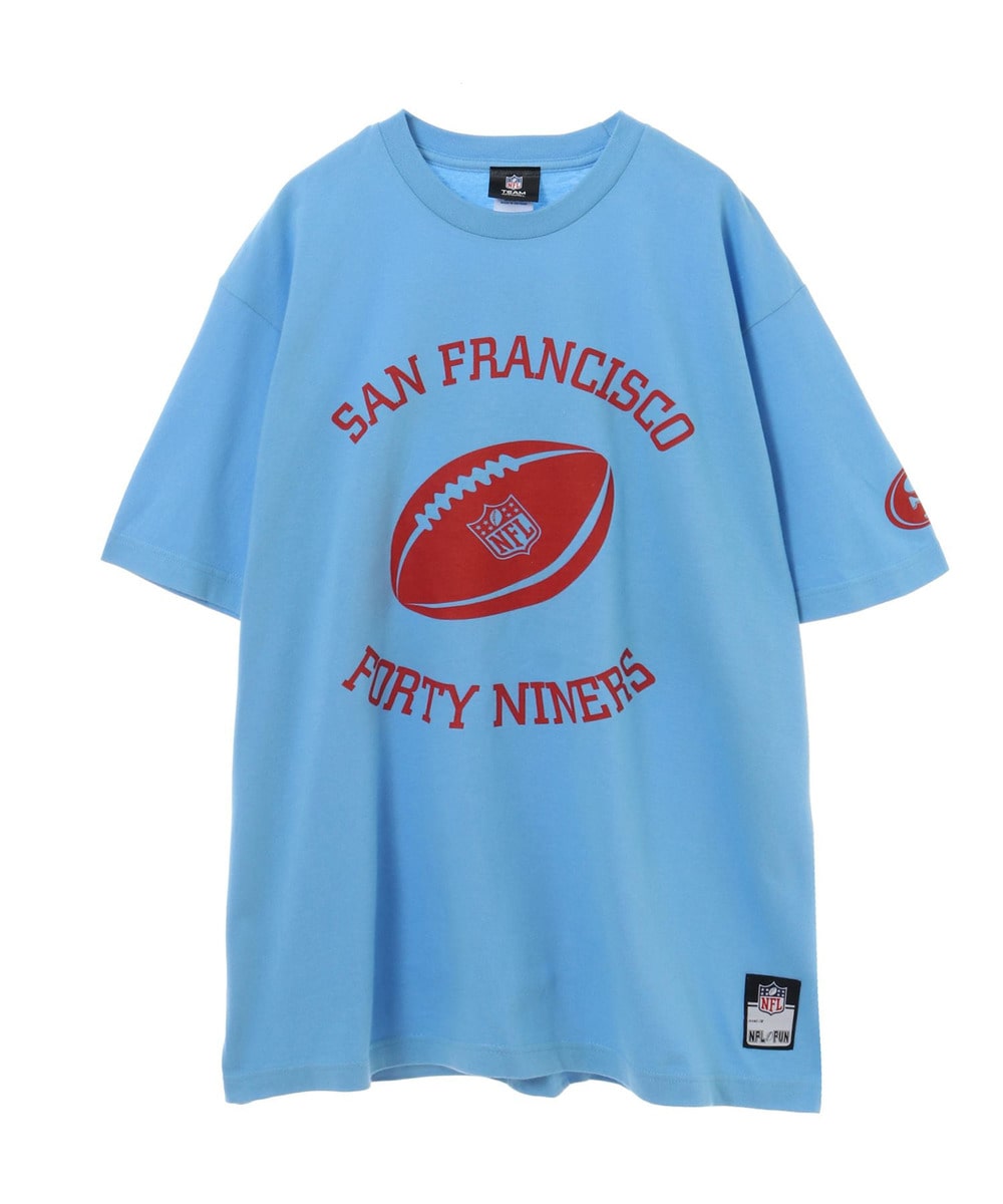 NFL プリントTシャツ（SF 49ers/フォーティナイナーズ）  詳細画像 サックス 1