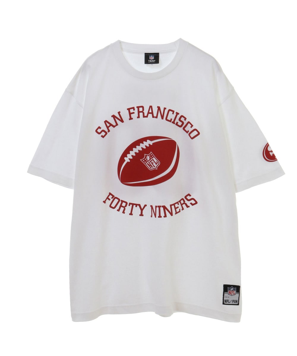 NFL プリントTシャツ（SF 49ers/フォーティナイナーズ）  詳細画像 WHITE 1
