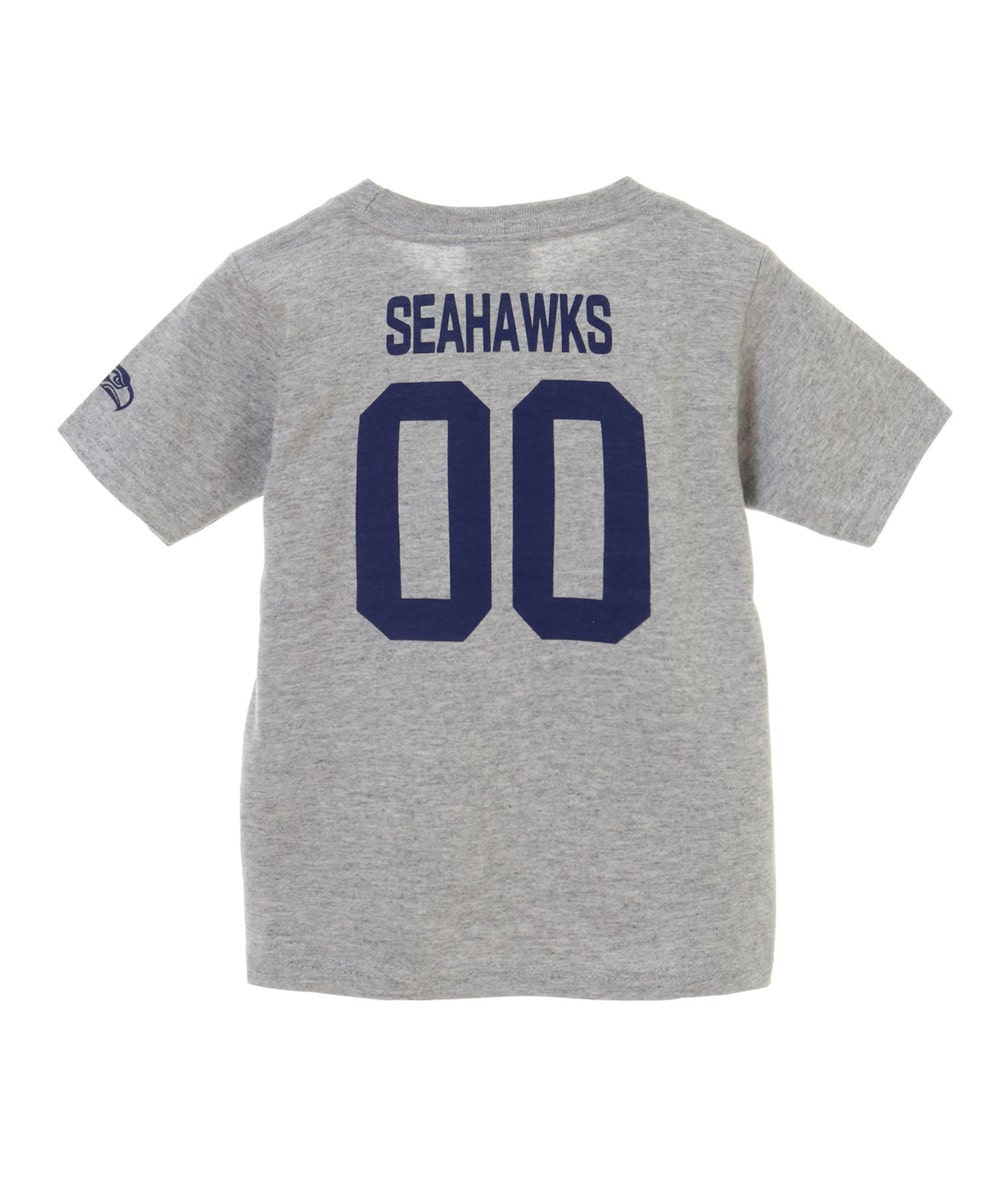 NFL プリントTシャツ 【Kid’s】（SEA SEAHAWKS/シーホークス） 詳細画像 GRAY 2