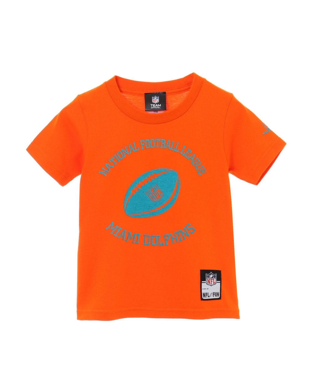 NFL プリントTシャツ 【Kid’s】（MIA DOLPHINS/ドルフィンズ） 詳細画像 ORANGE 1
